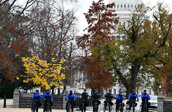 United States Capitol Police on Bikes