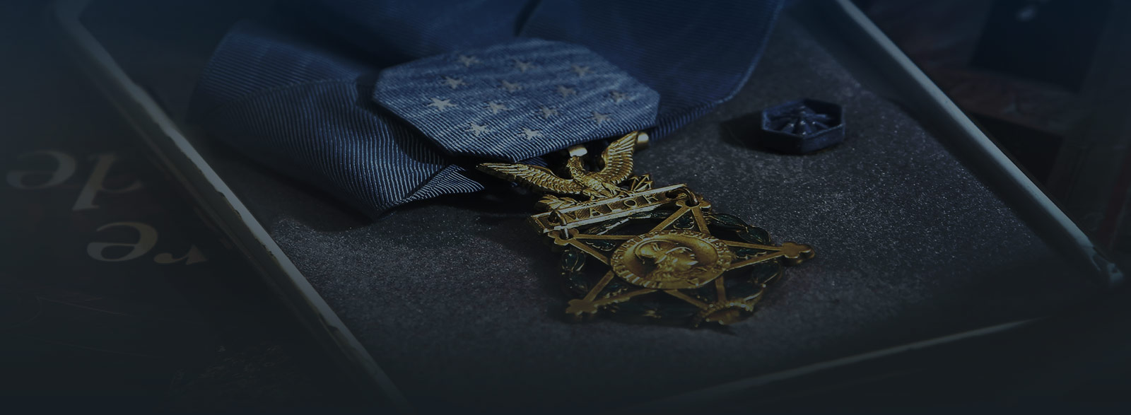 Medal of Honor in a case