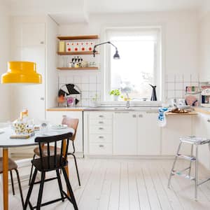 A modern kitchen interior