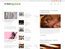 Madmagasinet er et online madmagasin, med fokus på den gode mad, og respekten for de gode råvarer. Madmagasinet er brugerdrevet af en række dygtige og frivillige skribenter.