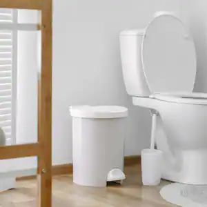 interior shot of clean bathroom