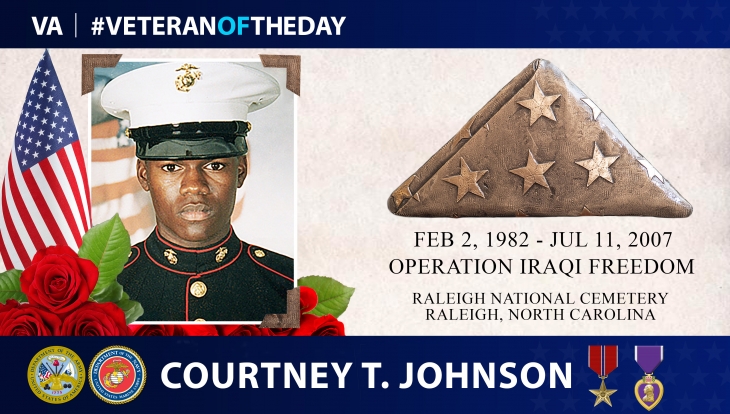 Veteran of the Day...Courtney Tremayne Johnson