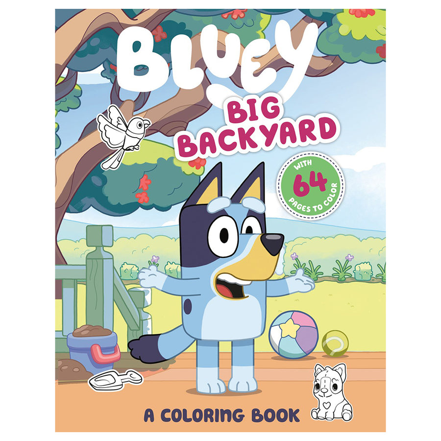 Bluey: Big Backyard: A Coloring Book