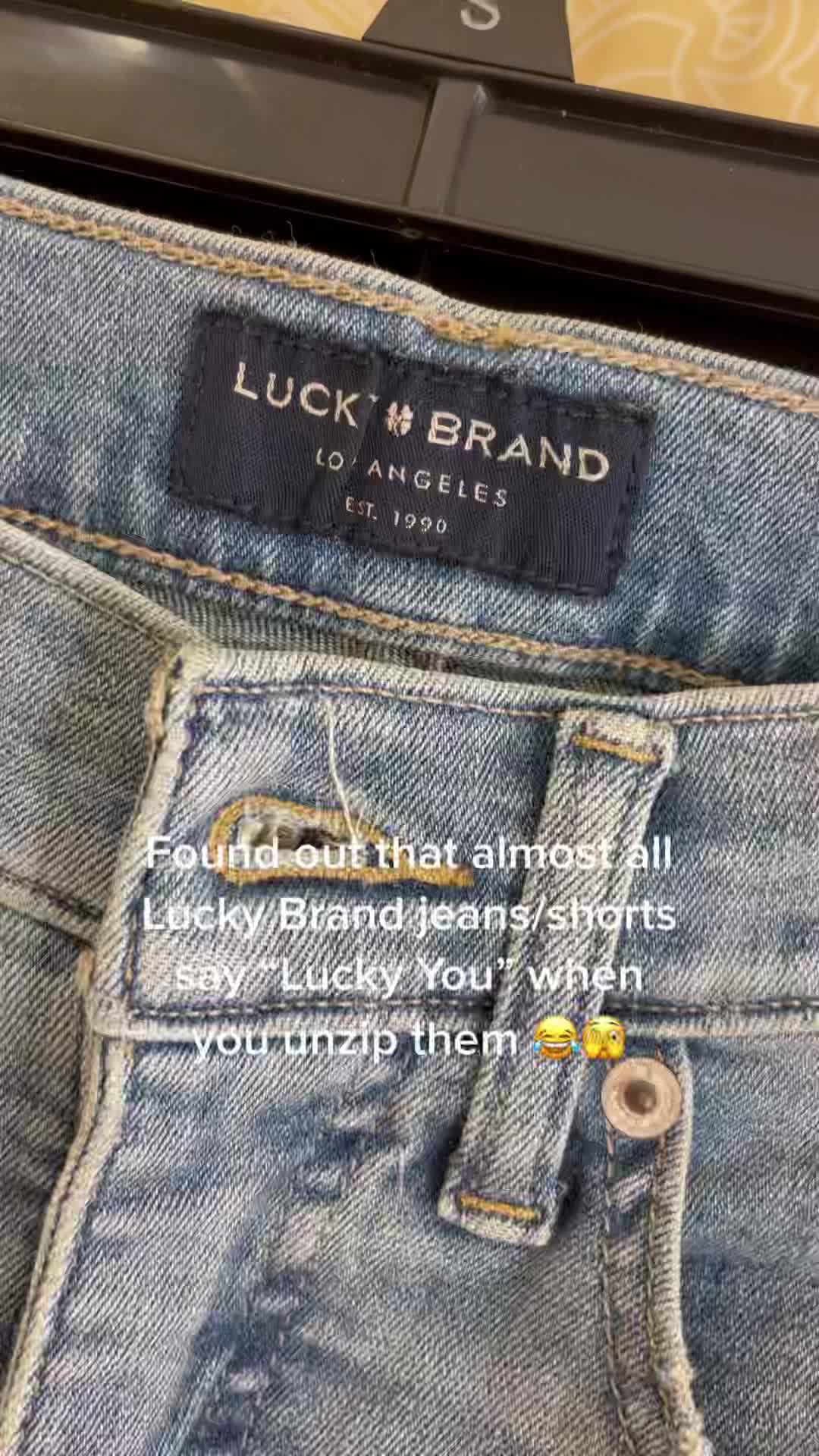 Lucky you 🍀😜 #lucky #todaywelearned #fyp #florida #tampa #luckyjeans