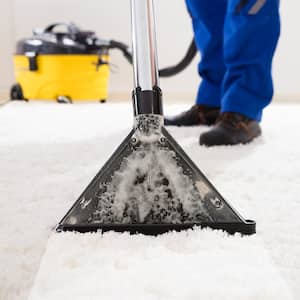 professional cleaning white carpet 