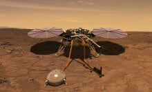 an illustration of NASA's InSight lander