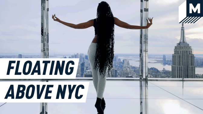 Rooftop dancer turns NYC skyscraper into personal dancefloor with mesmerizing views