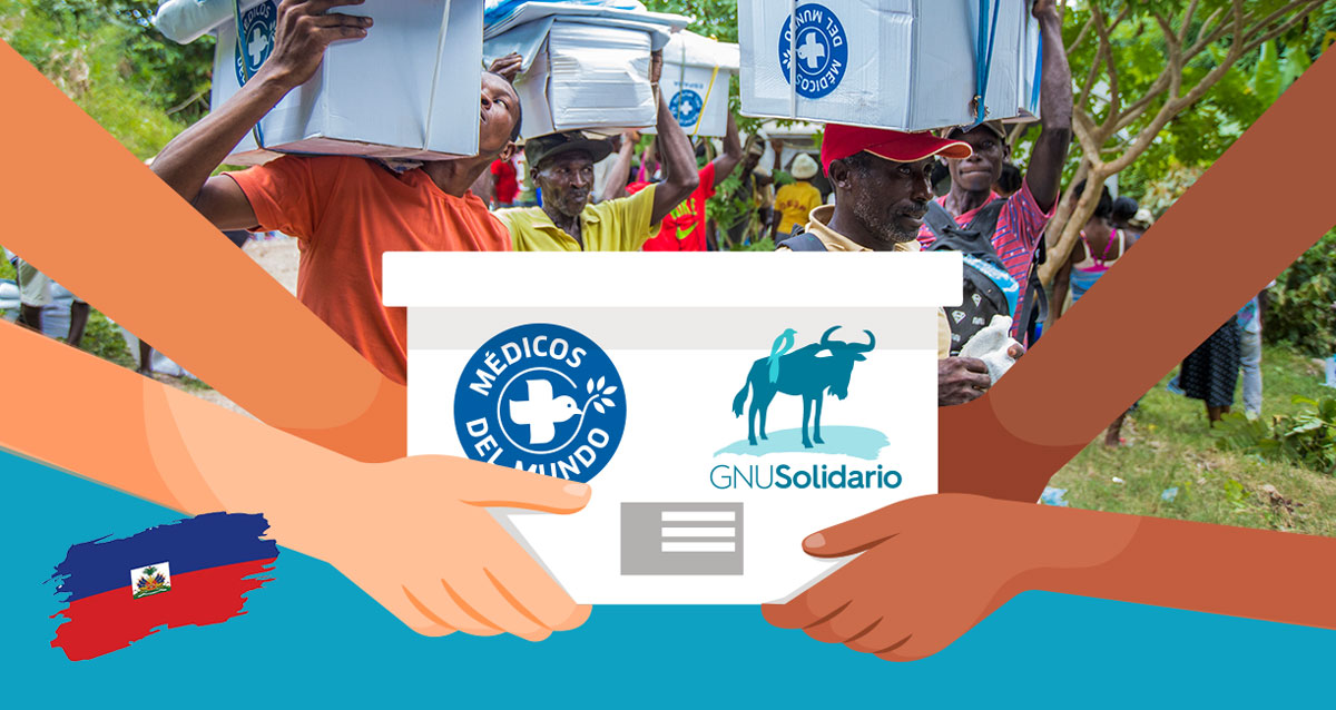 GNU Solidario & Médicos del Mundo