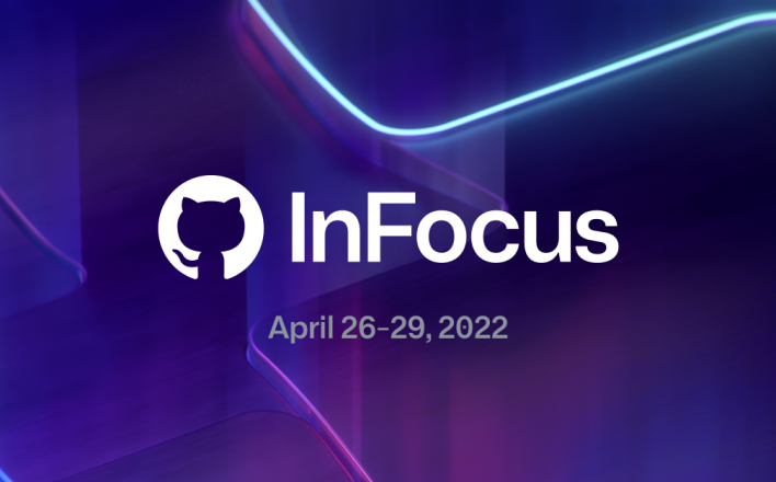 The words "InFocus" appear in white at the center of the image. Underneath, it states "April 26-29, 2022"