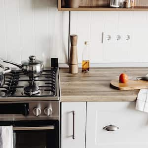  Modern kitchen and stovetop