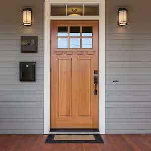 A front door of a house