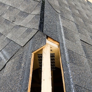 Roof ridge vent