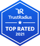 TrustRadius Award Top Rated 2021