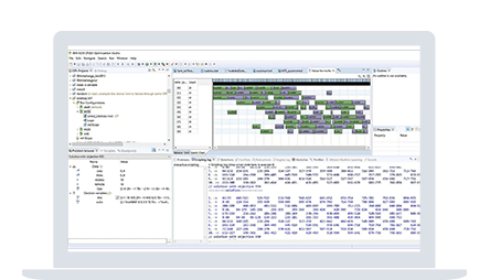 IBM ILOG CPLEX Optimization Studio画面