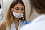 Nasal swab COVID-19 test less sensitive, easier than sinus swab - Photo: ?iStock/Giuseppe Lombardo