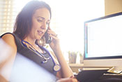 Telephone goal-setting may ease depression in diabetic patients - Photo: ?iStock/MartinPrescott