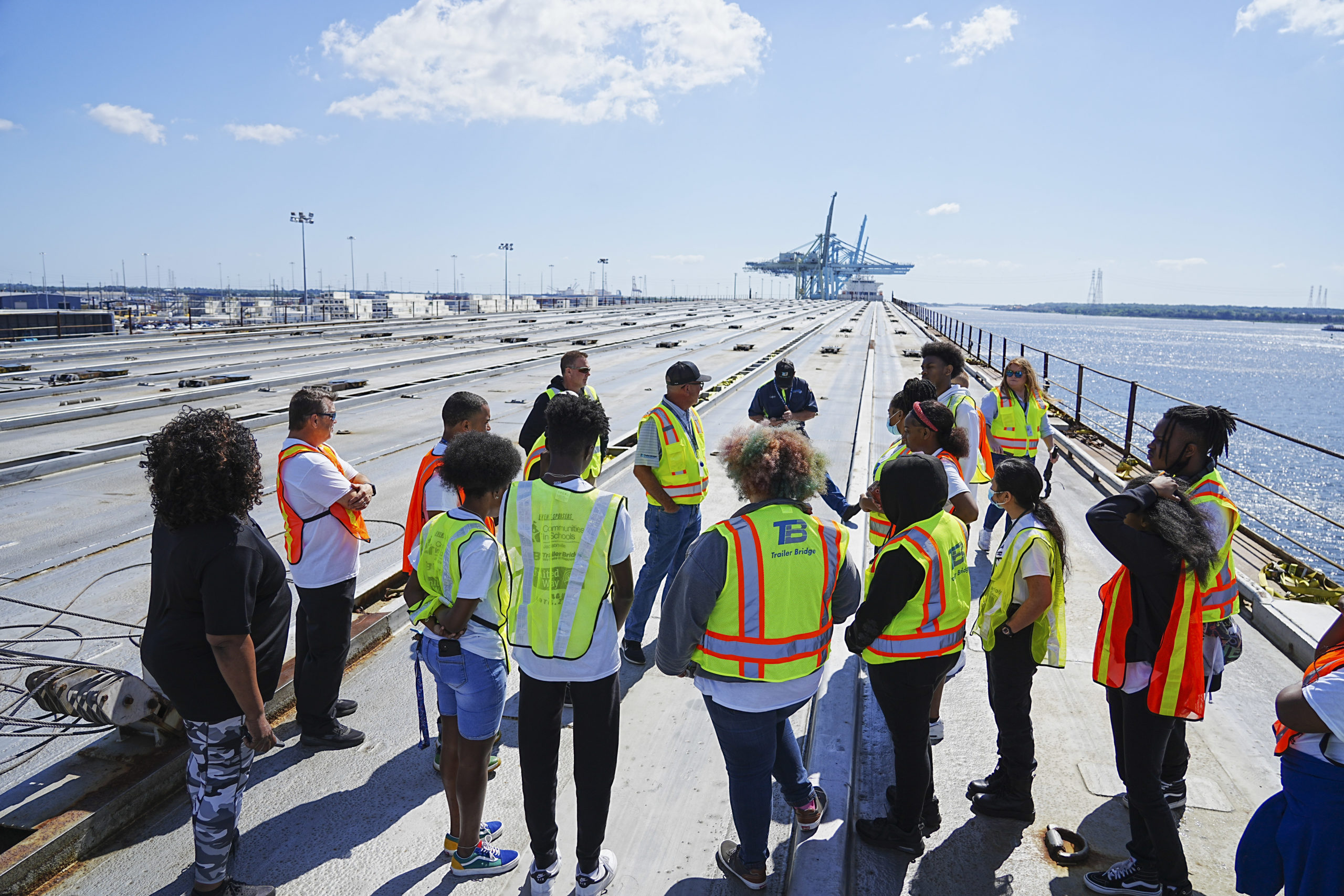 Students Visit Local Transportation Company for an Insider's Look at a Career in Logistics