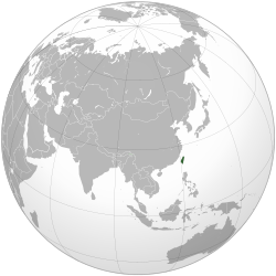 Taiwan (orthographic projection).svg