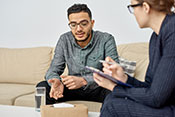 Three psychotherapies for depression reduce suicidal thoughts - Photo for illustrative purposes only.  ?iStock/SeventyFour