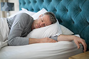 PTSD treatment improves sleep - ?iStock/Wavebreakmedia Photo for illustrative purposes only. 