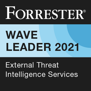 Líder na. Forrester Wave™: Serviços de Inteligência de Ameaças Externas, 1º trimestre de 2021