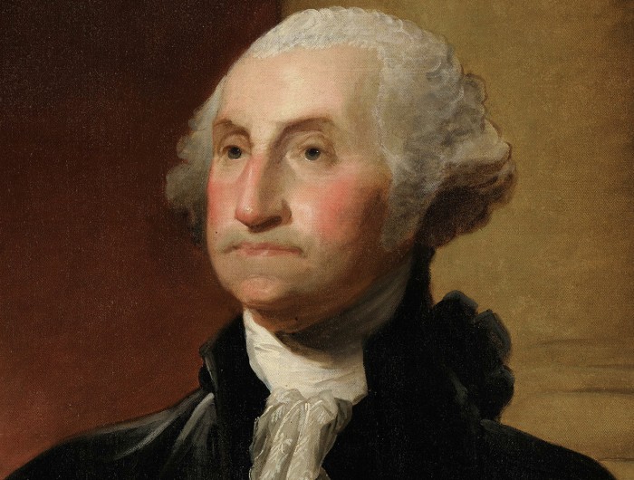 Portrait of George Washington, the 1st President of the United States