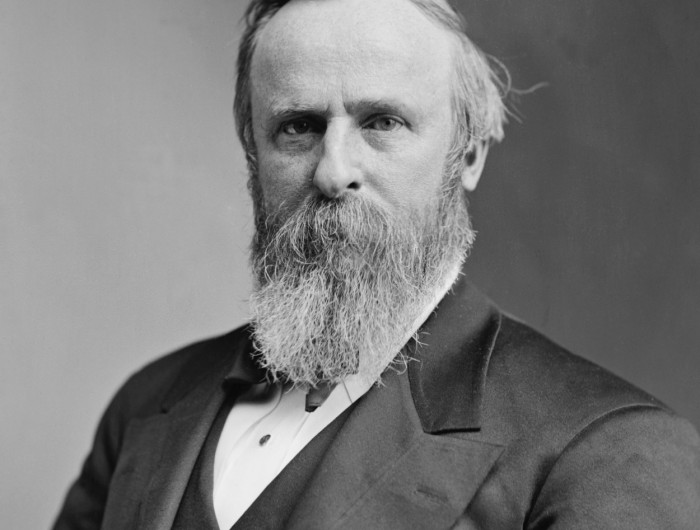 Portrait of Rutherford B. Hayes, the 19th President of the United States