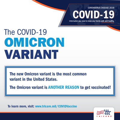 The COVID-19 Omicron Variant infographic