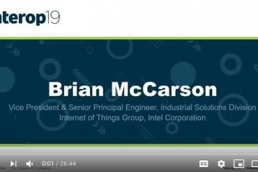 Interop19 Keynote Brian McCarson Intel