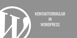 Wie man ein Kontaktformular in WordPress erstellt?