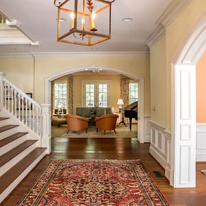 view of house hallway and stairway 