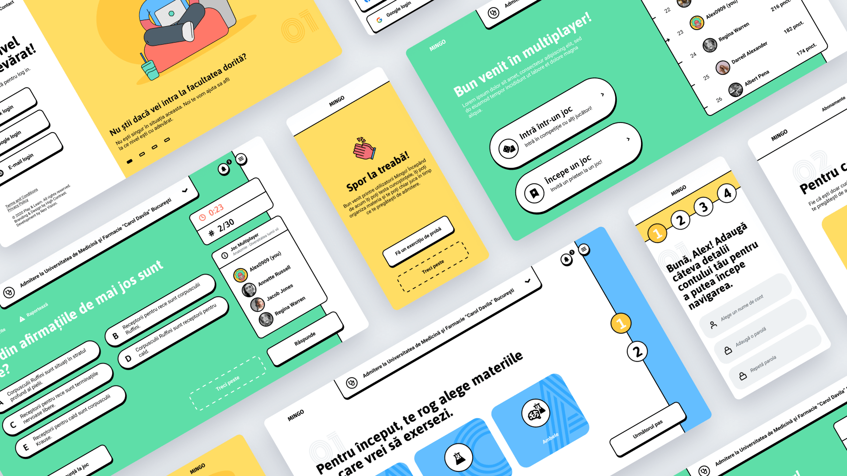 project mockups Mingo