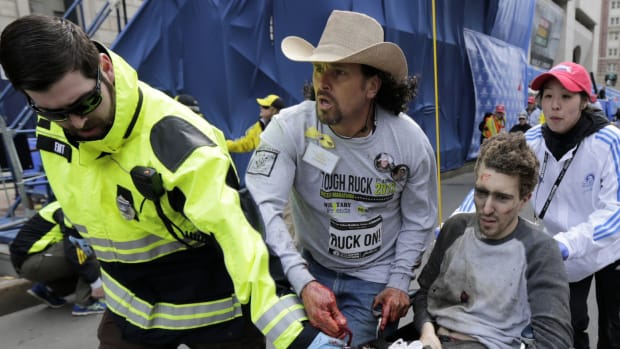 Personal tragedy brought Carlos Arredondo, "the man in the cowboy hat," to the finish line that day, but his spontaneous act of heroism helped save a life and change the course of the investigation into the attack.