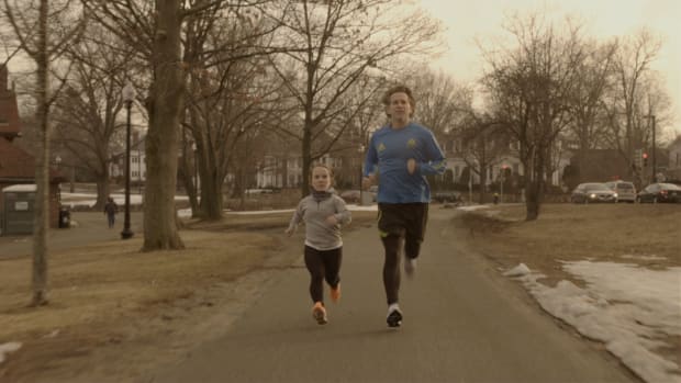 Reporter David Abel was shooting a documentary about the first woman with dwarfism to run the Boston Marathon when the bombs went off.