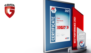 AV-TEST Award 2021 for G DATA