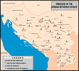 Map of Eparchies of Serbian Orthodox Church (including Orthodox Ohrid Archbishopric)-en.svg