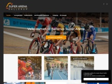 Ballerupsuperarena.dk er lavet med fokus på arenaens mange anvendelsesmuligheder, og kommende arrangementer vises via slider på forsiden.