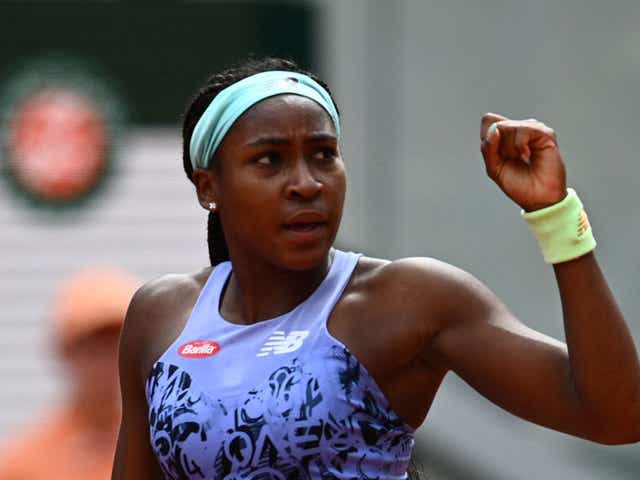 <p>Gauff has reached her first Grand Slam semi-finals</p>