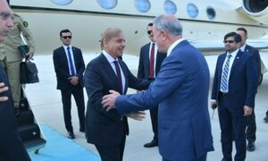 PM Shehbaz arrives in Turkey on three-day official visit