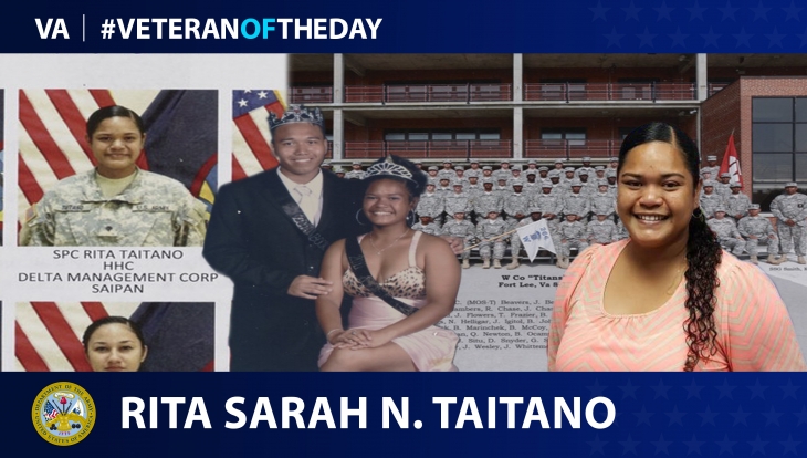 Veteran of the Day...Rita Sarah N. Taitano