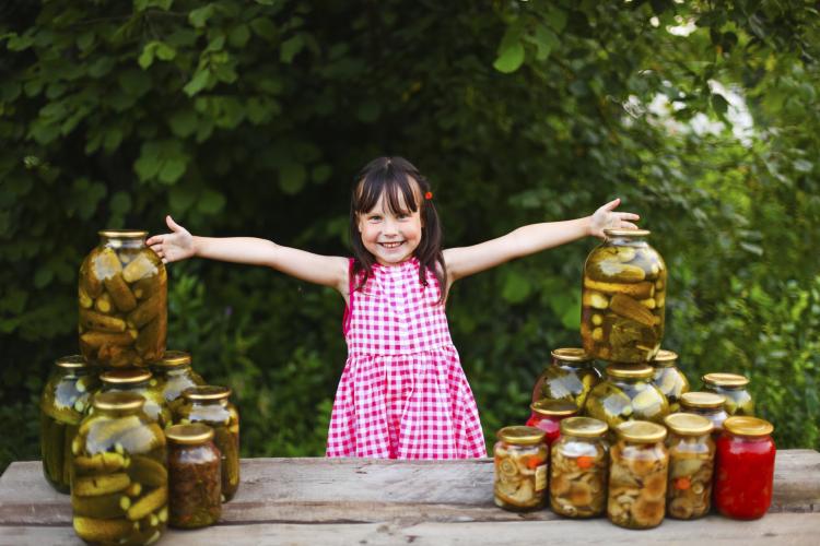 Pickles are really easy to make.