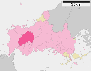 美祢市位置図