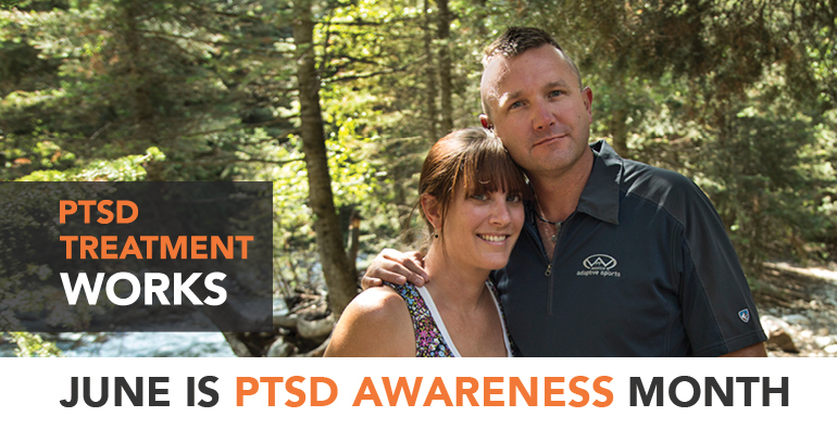 Learn. Connect. Share. Raise PTSD Awareness, June