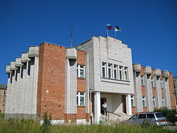 Administration building in Zheshart