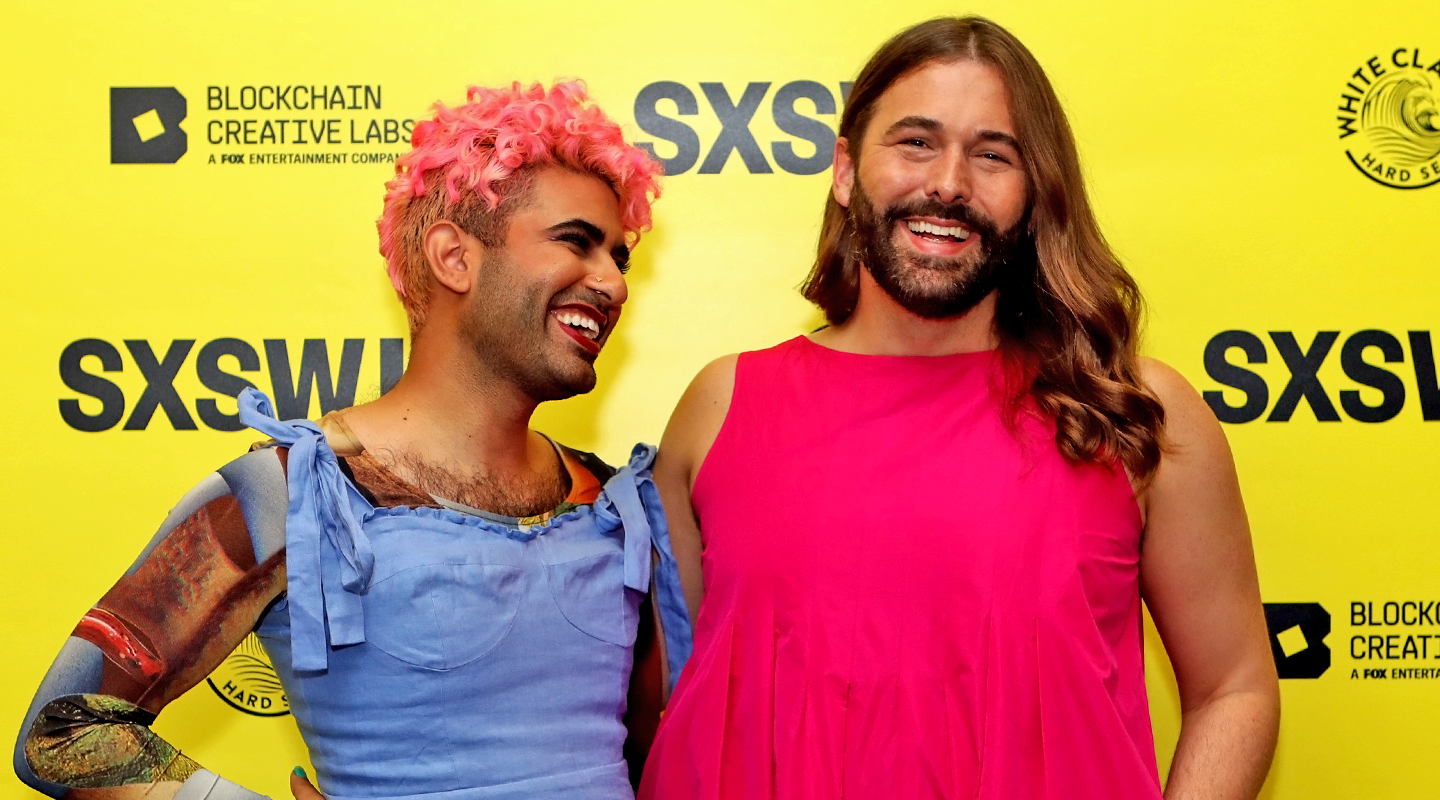 Jonathan Van Ness and ALOK – SXSW 2022 – Photo by Samantha Burkardt/Getty Images for SXSW