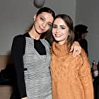 Angela Sarafyan and Lily Collins at an event for Extremely Wicked, Shockingly Evil and Vile (2019)