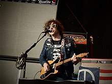 Ryan Adams performing