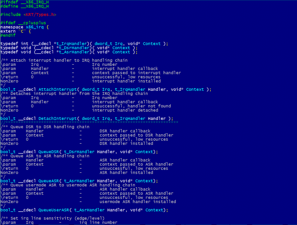 Operating System Code