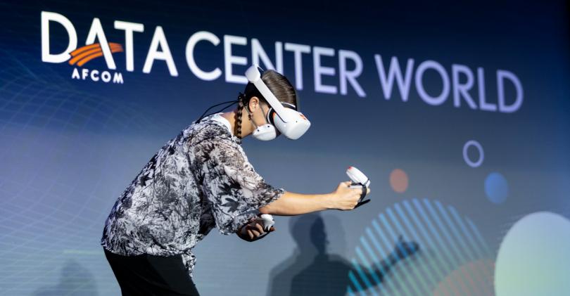 Data Center World 2022 VR keynote