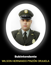 Subintendente WILSON HERNANDO PINZON ORJUELA